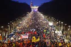 GERMANY ANTIFARRIGHT PROTEST