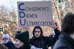 GERMANY PARTIES CDU PROTEST