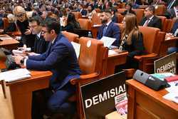 PARLAMENT - SEDINTA COMUNA - SENAT - CAMERA DEPUTATILOR