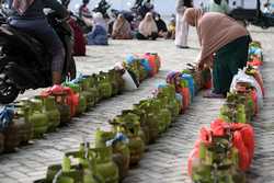 INDONESIA SUBSIDIZED LIQUEFIED PETROLEUM GAS SHORTAGE