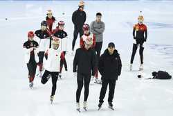 SPCHINAHARBINASIAN WINTER GAMESSHORT TRACK SPEED SKATINGTRAINING SESSIONCHN CN