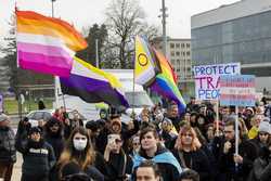 SWITZERLAND LGBTQIA PROTEST