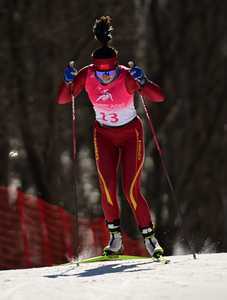 SPCHINAHARBINASIAN WINTER GAMESCROSSCOUNTRY SKIINGWOMENS 5KM FREE CN