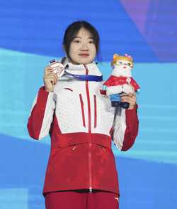 SPCHINAHARBINASIAN WINTER GAMESCROSSCOUNTRY SKIINGWOMENS 5KM FREE CN