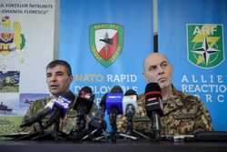 BUCURESTI - CONFERINTA DE PRESA - EXERCITIUL MULTINATIONAL STEADFAST DART 25