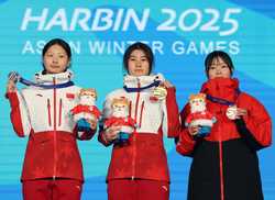 SPCHINAHARBINASIAN WINTER GAMESWOMENS SNOWBOARD BACN