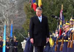 PALATUL COTROCENI - CEREMONIA DE PREDARE A MANDATULUI DE PRESEDINTE