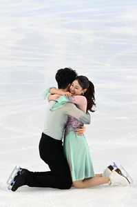 SPCHINAHARBINASIAN WINTER GAMESFIGURE SKATINGMIXED ICE DANCE FREE DANCECN