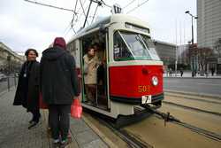 POLANDWARSAWVALENTINES TRAM