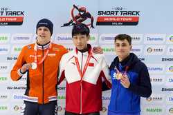 SPITALYMILANSHORT TRACK SPEED SKATINGISU WORLD TOURMENS 500M