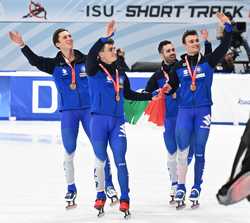 ITALY SPEED SKATING