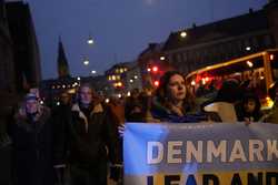 DENMARK UKRAINE RALLY