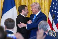 USA FRANCE TRUMP MACRON