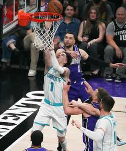 SPUSSACRAMENTOBASKETBALLNBAKINGS VS HORNETS