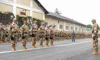 CEREMONIAL PLECARE - MILITARI AI BATALIONULUI 30 VANATORI DE MUNTE &#039;DRAGOSLAVELE&#039;  - AFGANISTAN