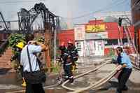 INCENDIU - RESTAURANT &#039;CASA ADO&#039;