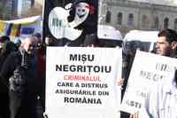 BUCURESTI - PROTEST - TRANSPORTATORI