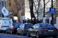 BUCURESTI - PROTEST - ELEVI - LICEUL &#039;TUDOR VIANU&#039;