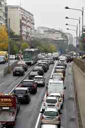 BUCURESTI - TRAFIC RUTIER - PASAJUL VICTORIEI