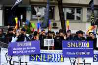 BUCURESTI - PROTEST - SNLP