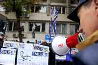 BUCURESTI - PROTEST - SNLP