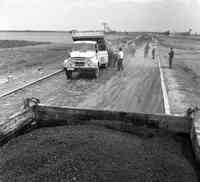 AUTOSTRADA BUCURESTI - PITESTI - 1968