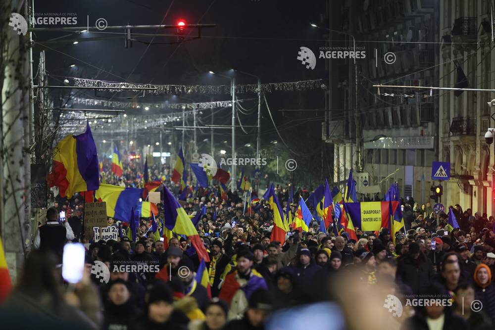 BUCURESTI - PROTEST AUR