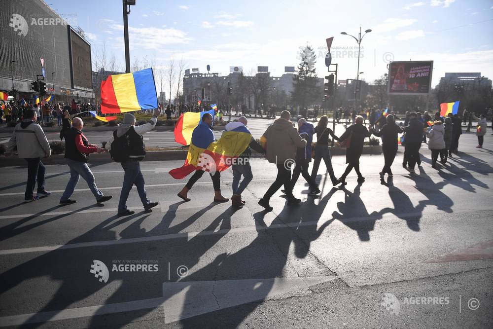 BUCURESTI - PROTEST - PIATA UNIRII