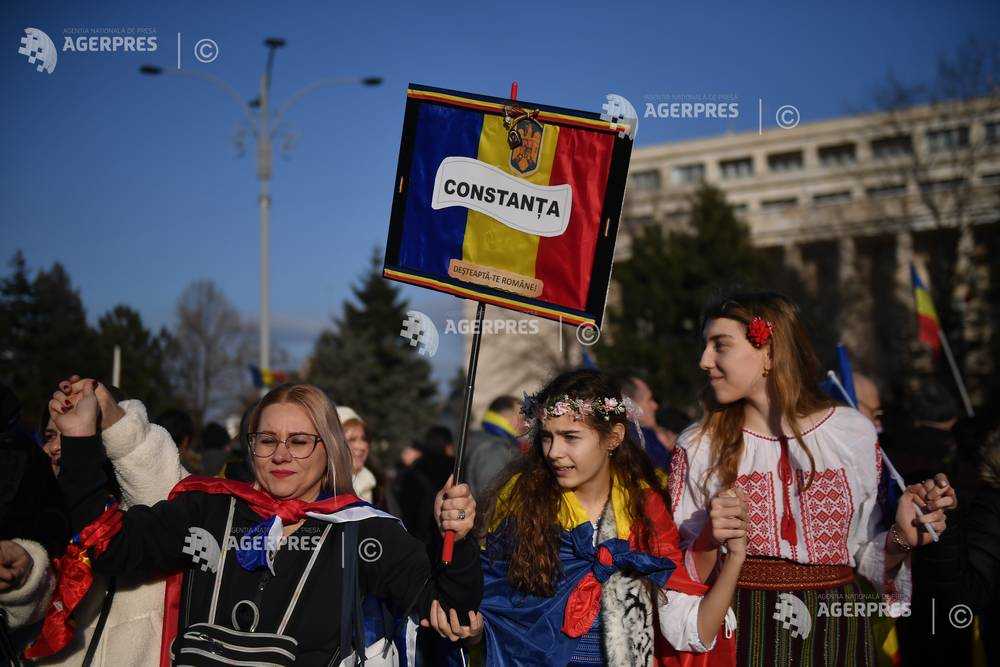 BUCURESTI - PROTEST - PIATA VICTORIEI