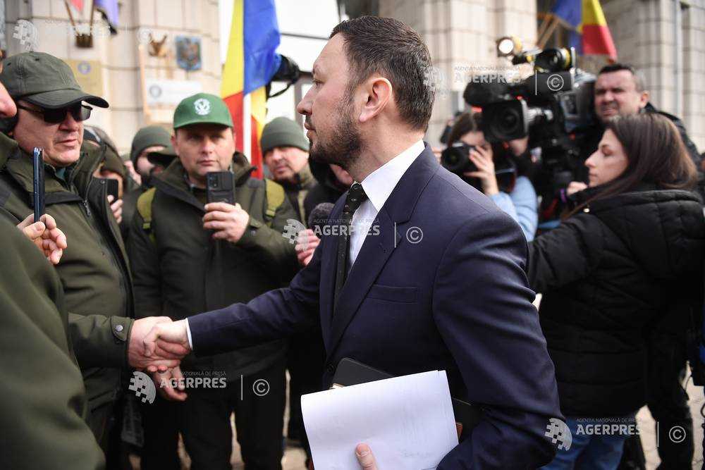 BUCURESTI - PROTEST - FEDERATIA SINDICATELOR DIN SILVICULTURA SILVA