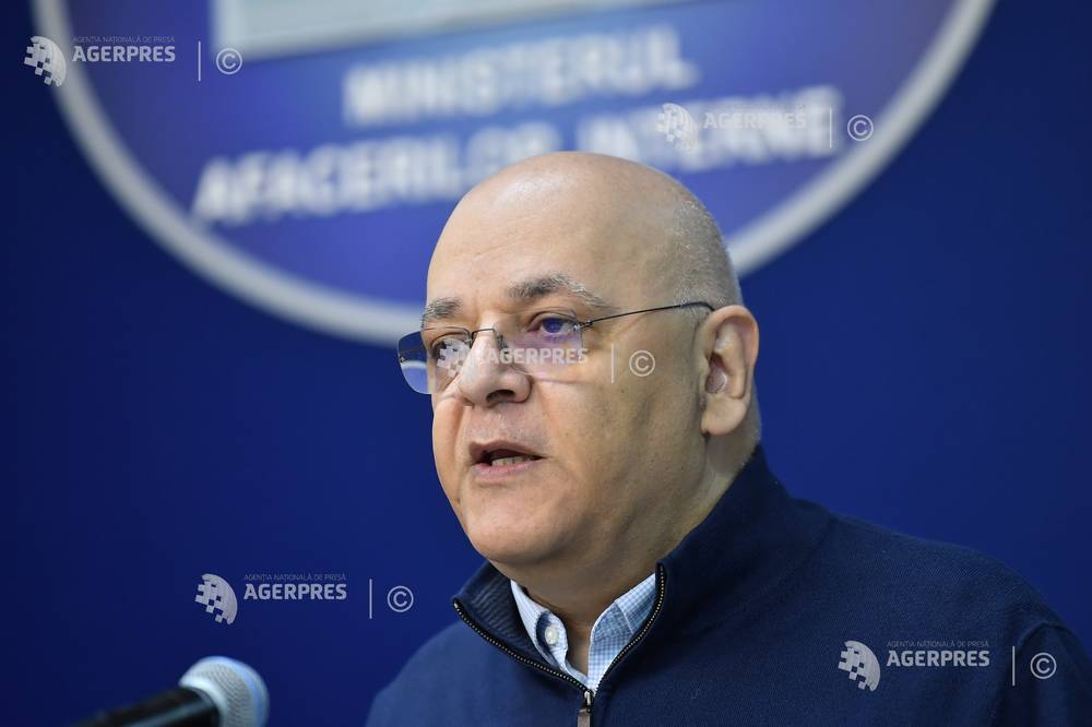 BUCURESTI - CONFERINTA DE PRESA - MINISTERUL AFACERILOR INTERNE
