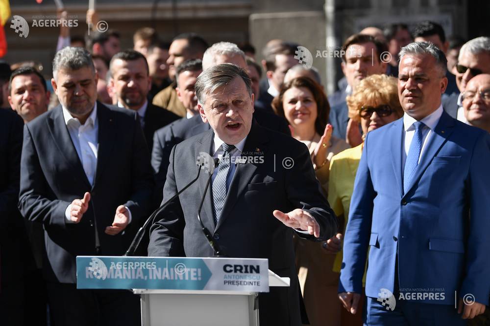 BUCURESTI - BEC - DEPUNERE CANDIDATURA - CRIN ANTONESCU