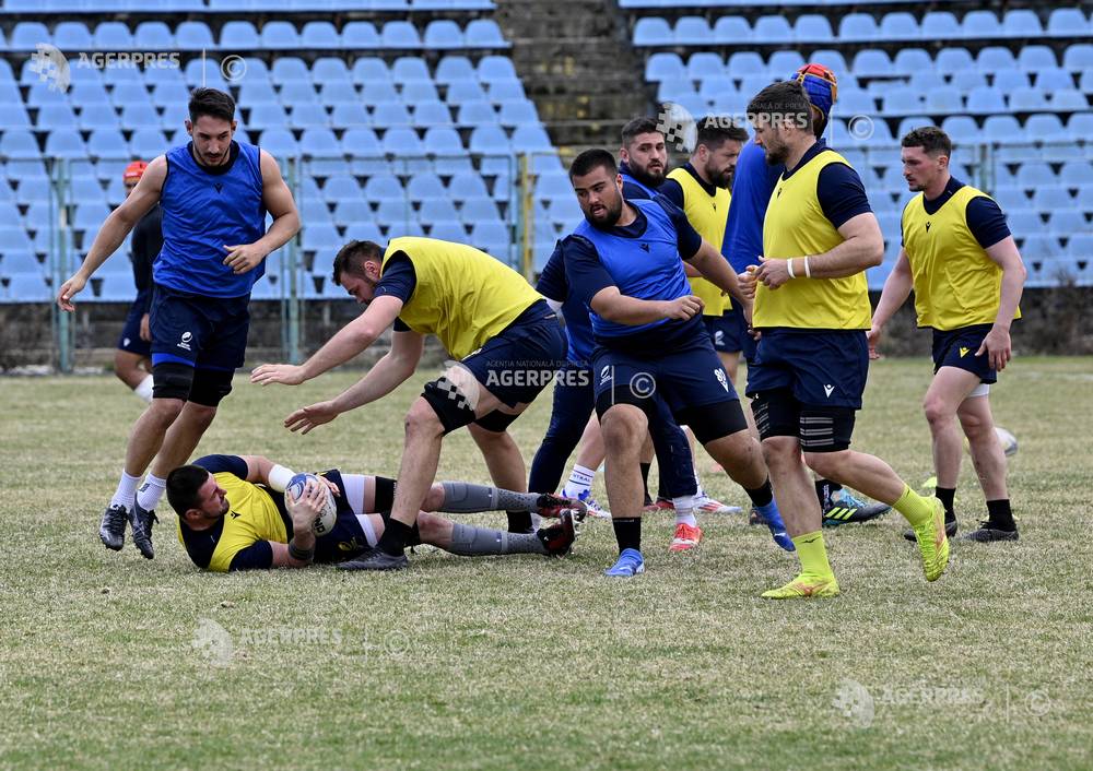 BUCURESTI - RUGBY - ANTRENAMENT NATIONALA ROMANIA