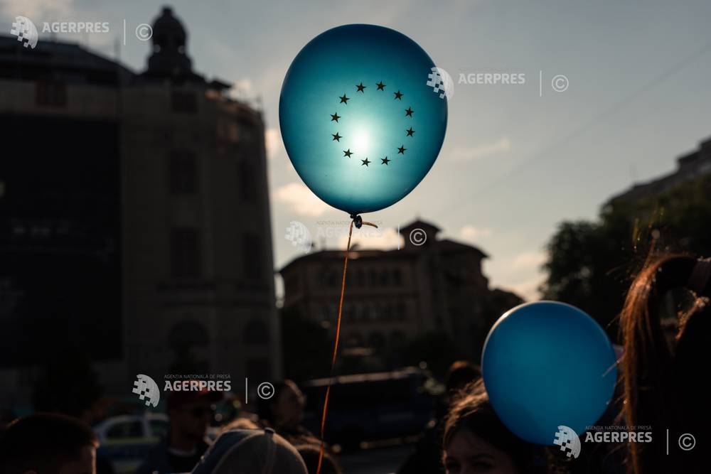 BUCURESTI - ZIUA EUROPEI - MARS CIVIC