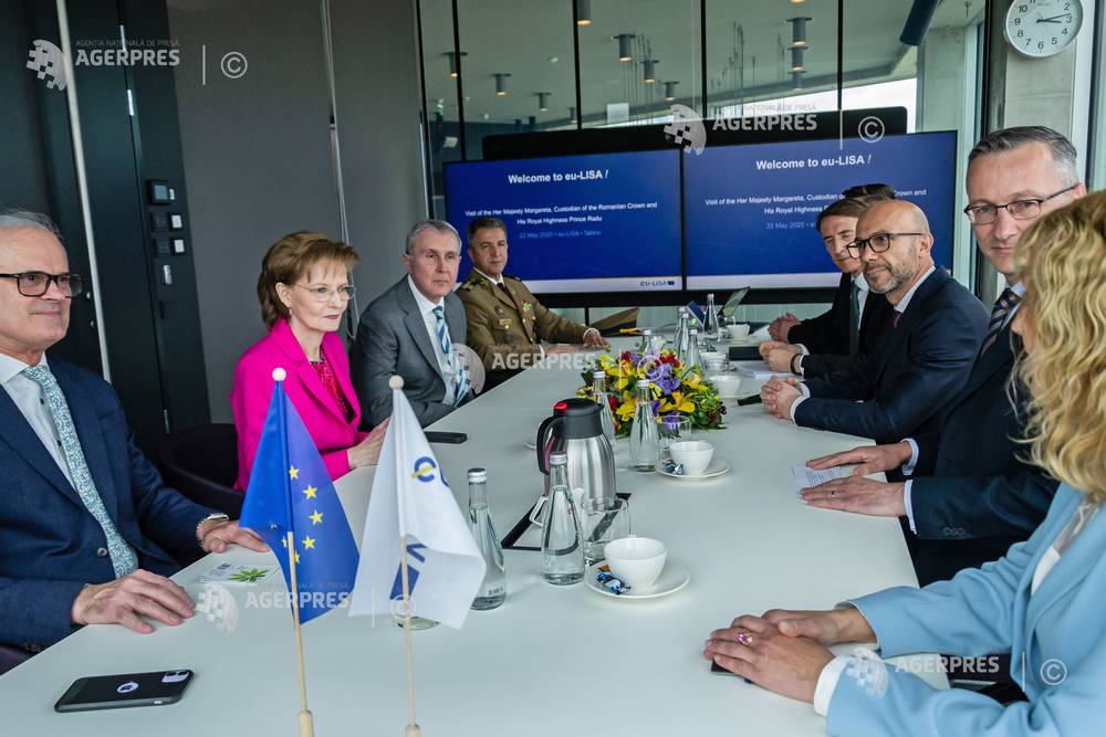 ESTONIA - VIZITA - CUSTODELE COROANEI ROMANE MARGARETA SI PRINCIPELE RADU