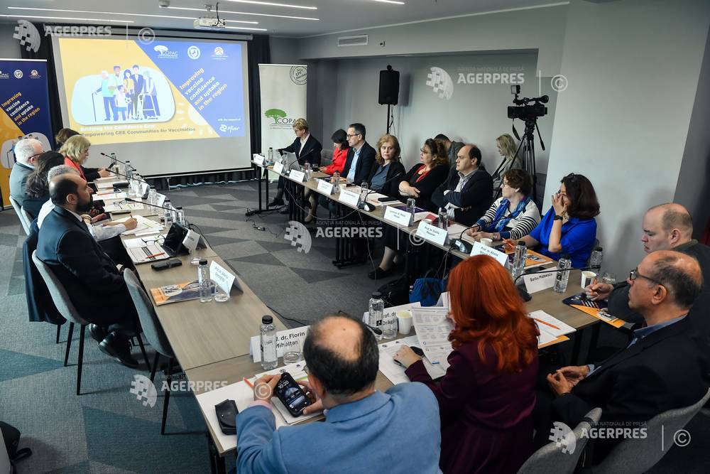 BUCURESTI - EVENIMENT - VACCINE HESITANCY IN ROMANIA SI EUROPA DE EST