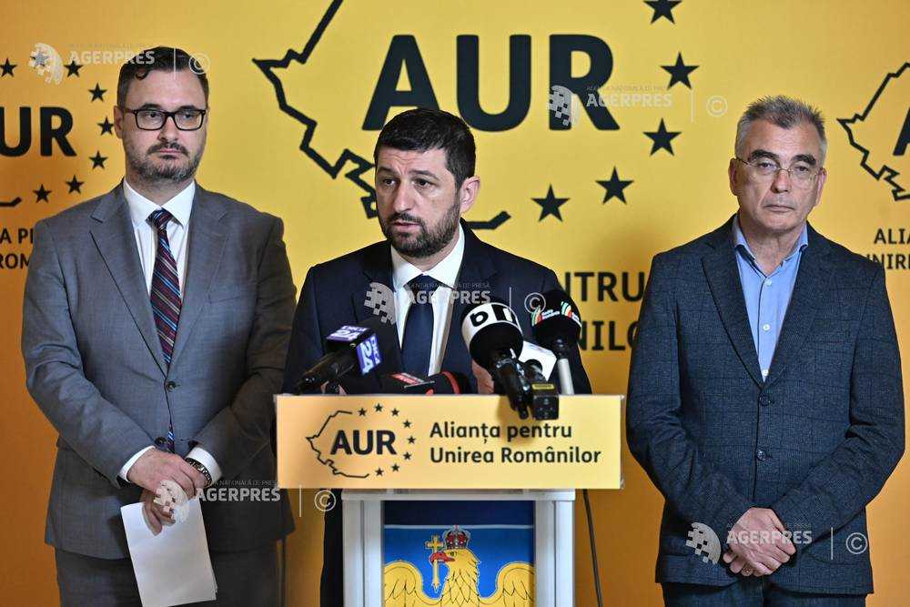 BUCURESTI - CONFERINTA DE PRESA - AUR